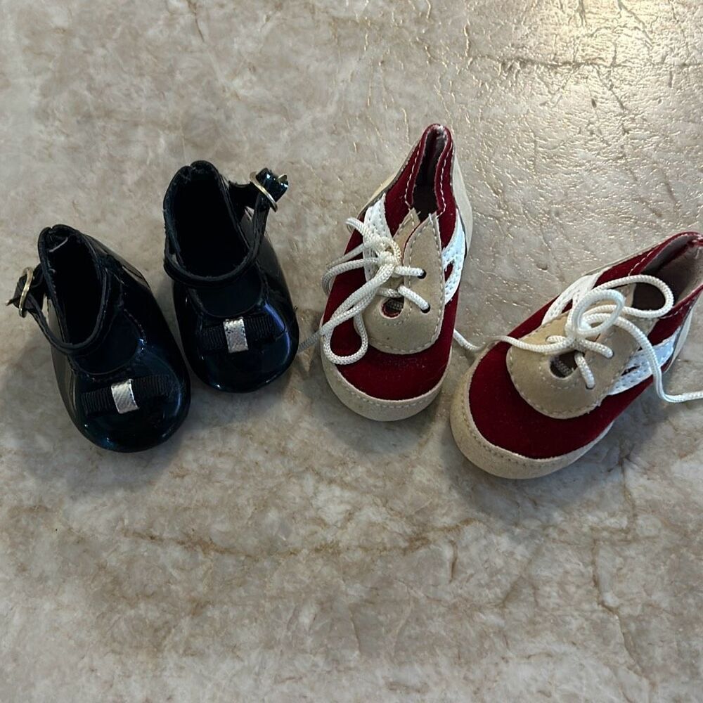 2 Pair of Doll Shoes